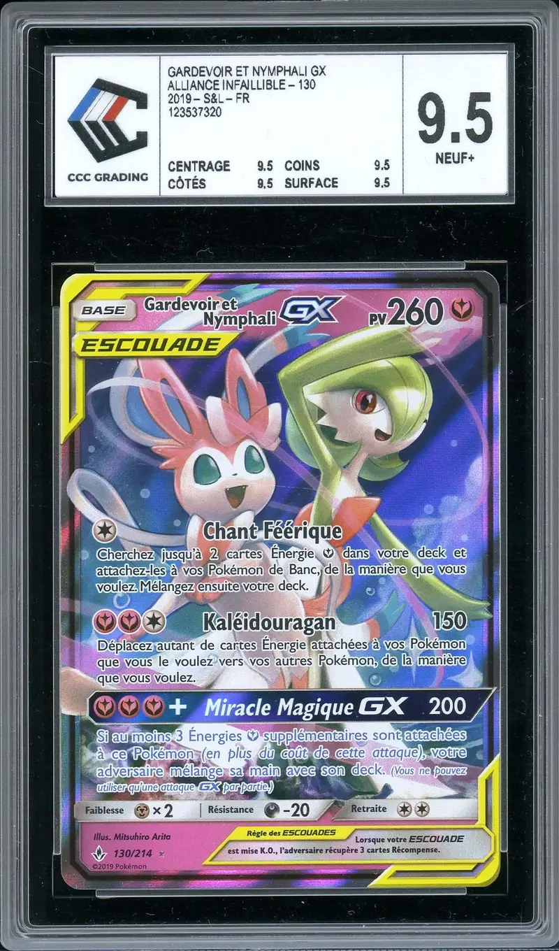 CCC 9.5 Gardevoir et Nymphali Gx