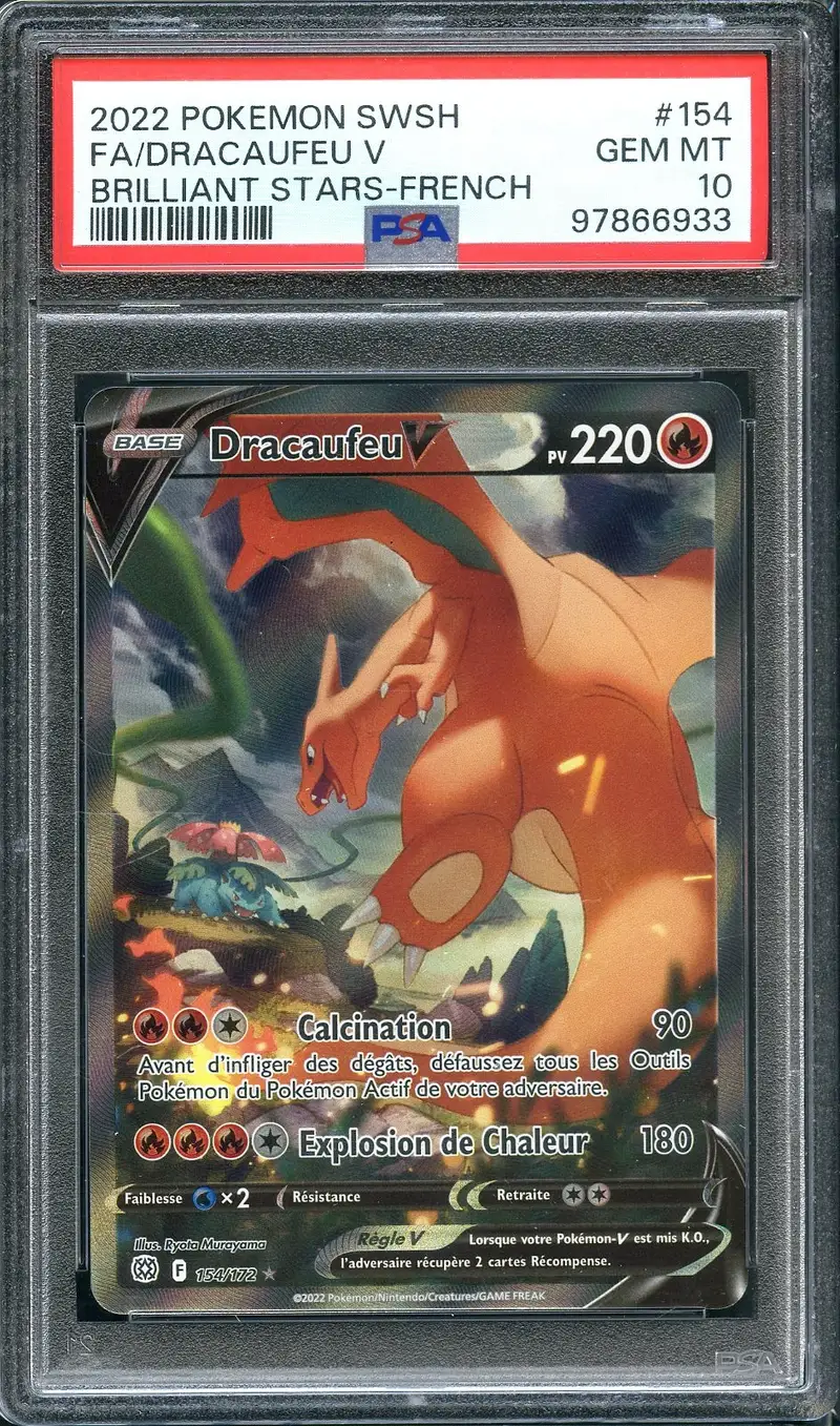 PSA 10 Dracaufeu V