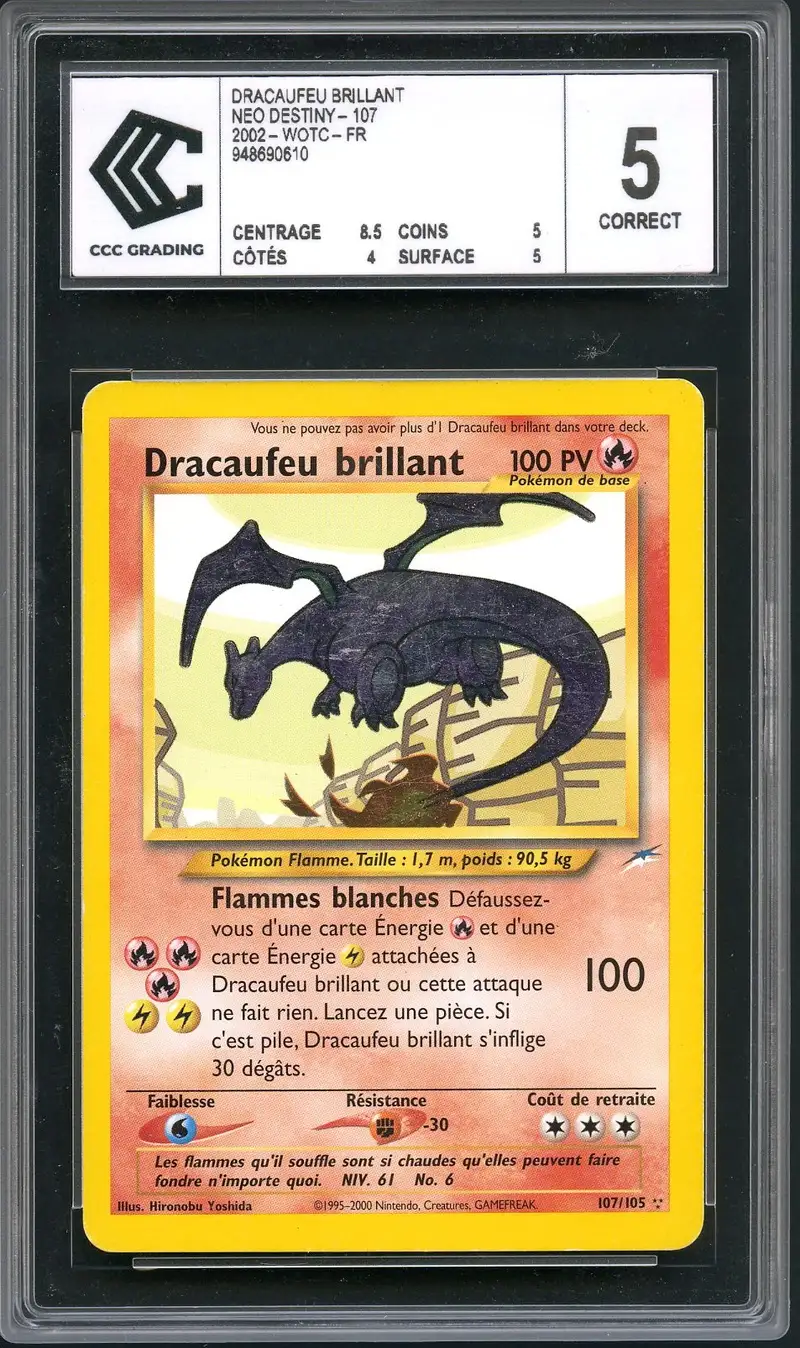 CCC 5 Dracaufeu Brillant Holo