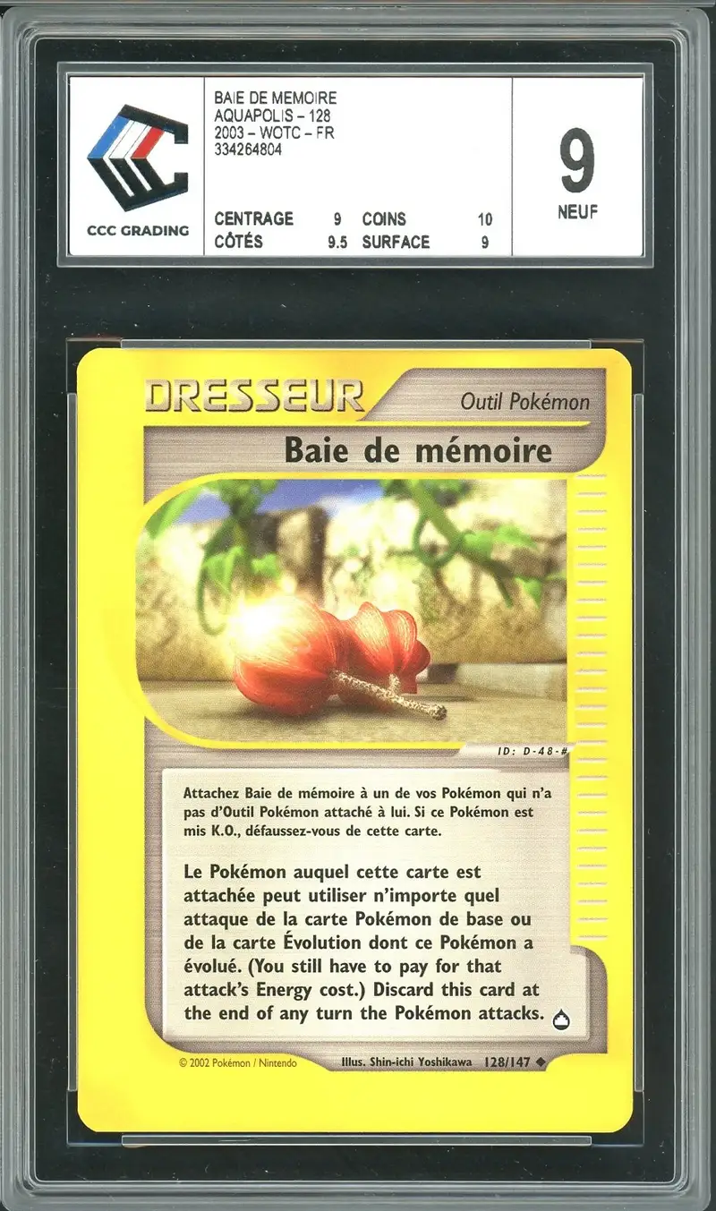 CCC 9 Baie de Mémoire