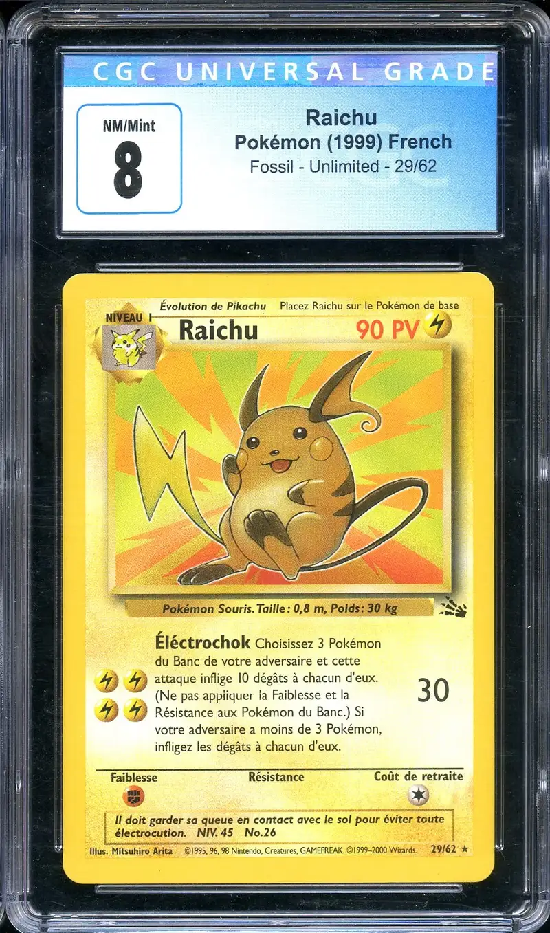 CGC 8 Raichu