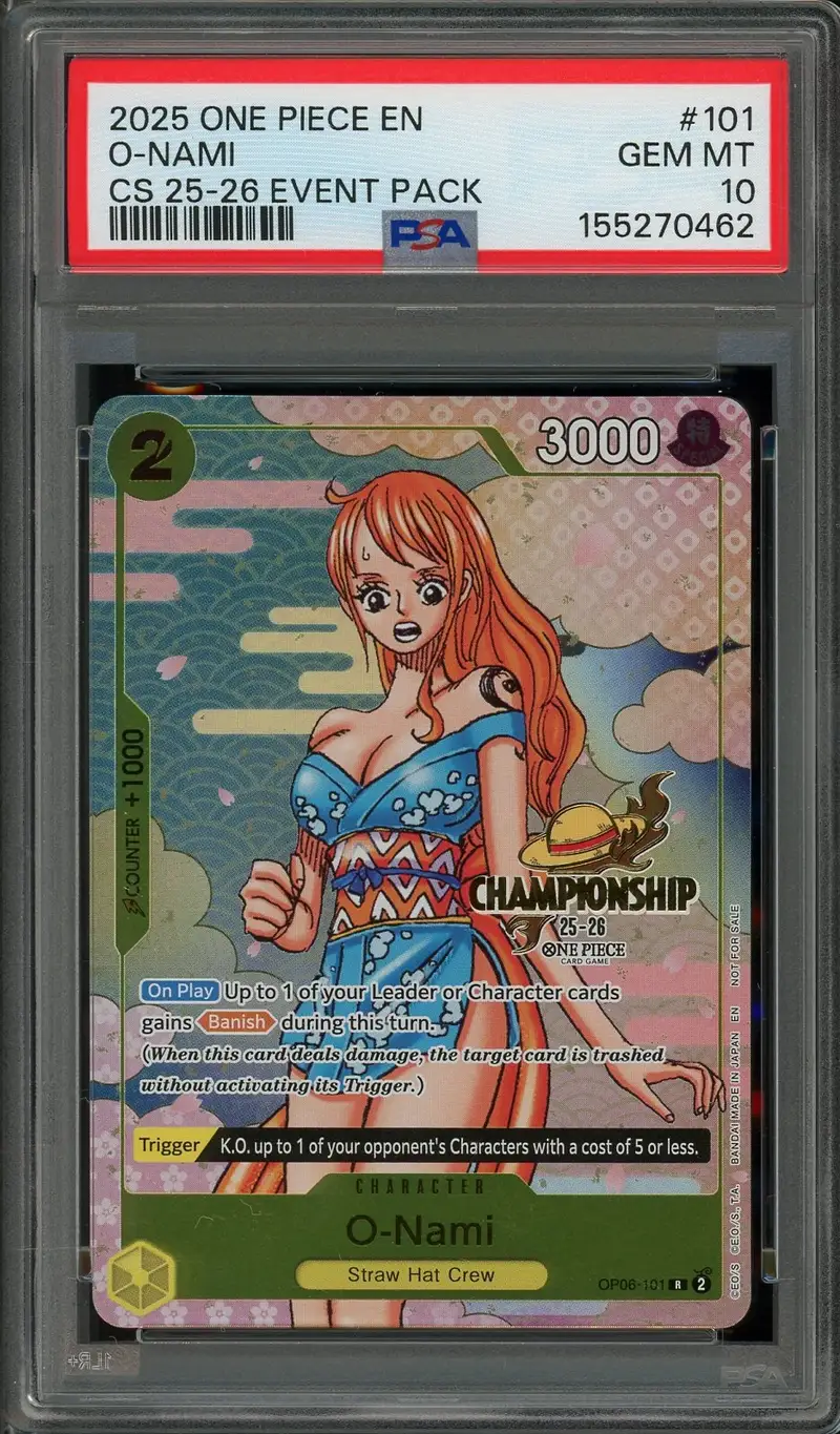 PSA 10 Nami