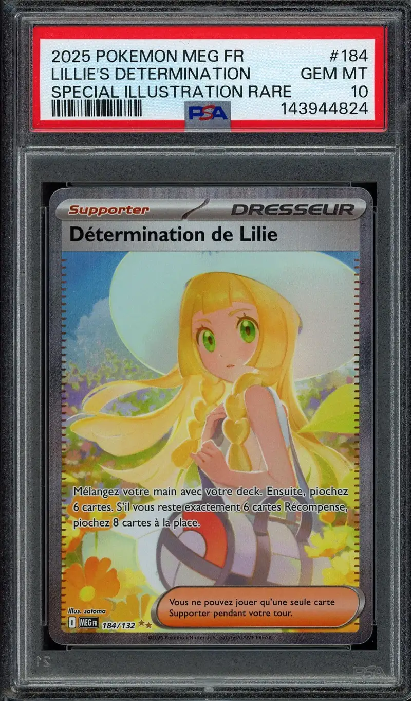 PSA 10 Détermination de Lilie