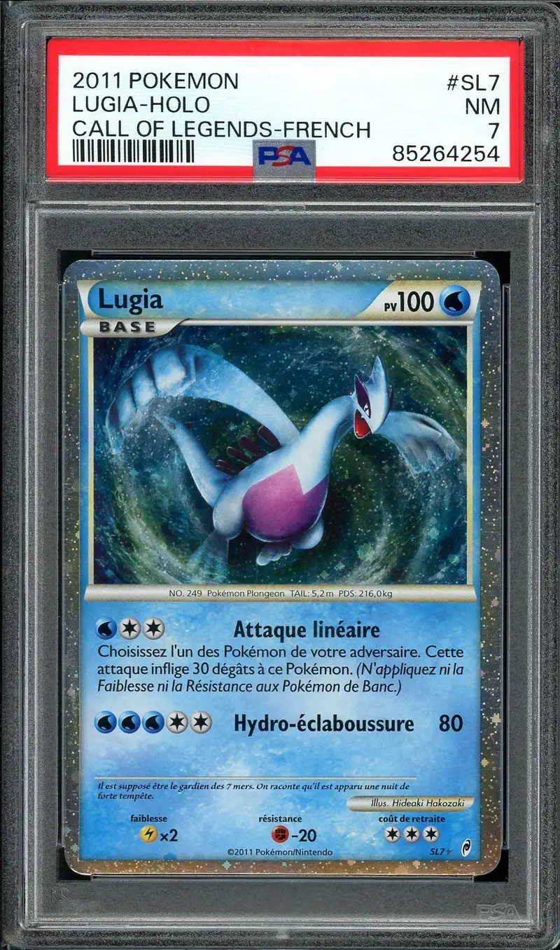 PSA 7 Lugia Holo