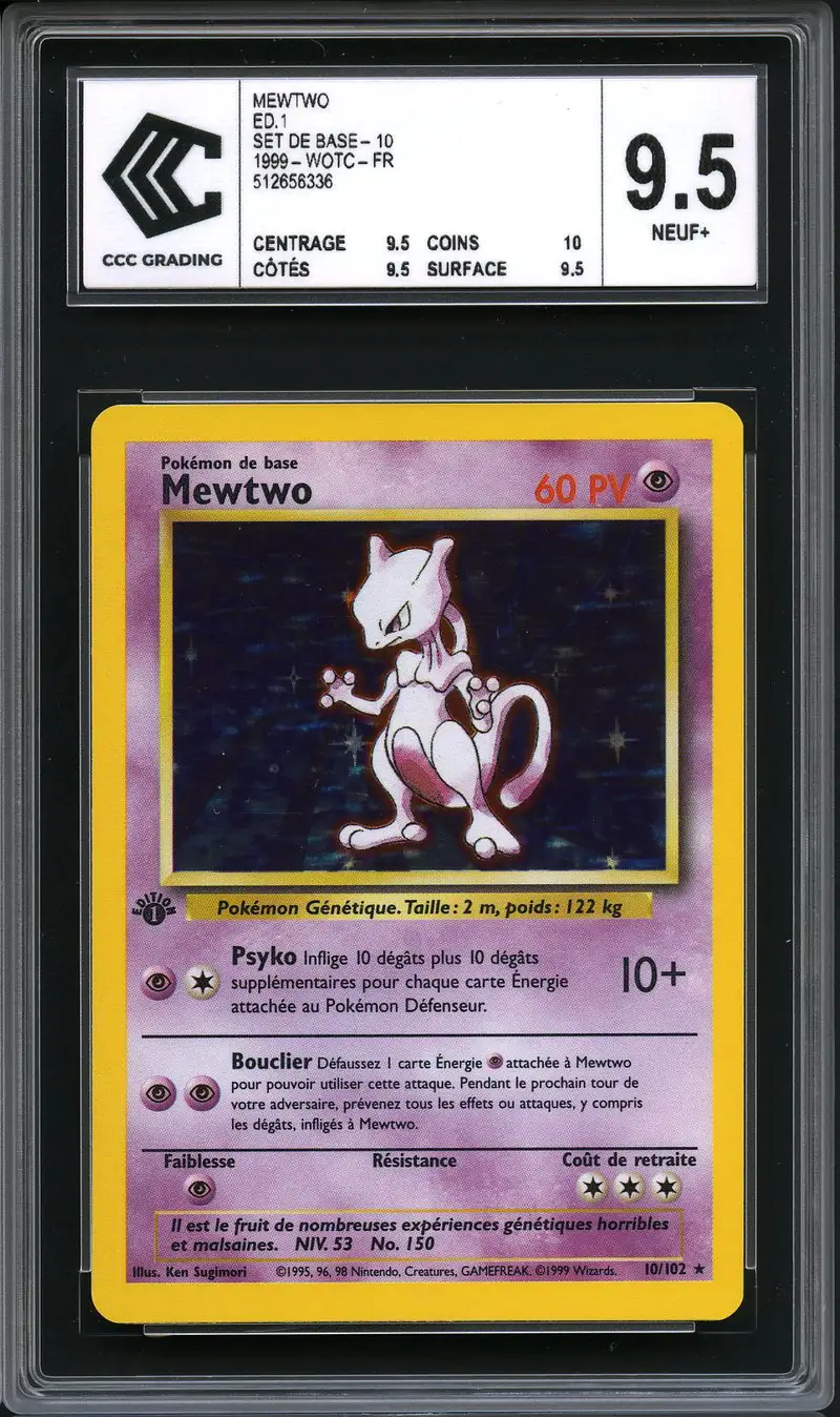 CCC 9.5 Mewtwo Holo