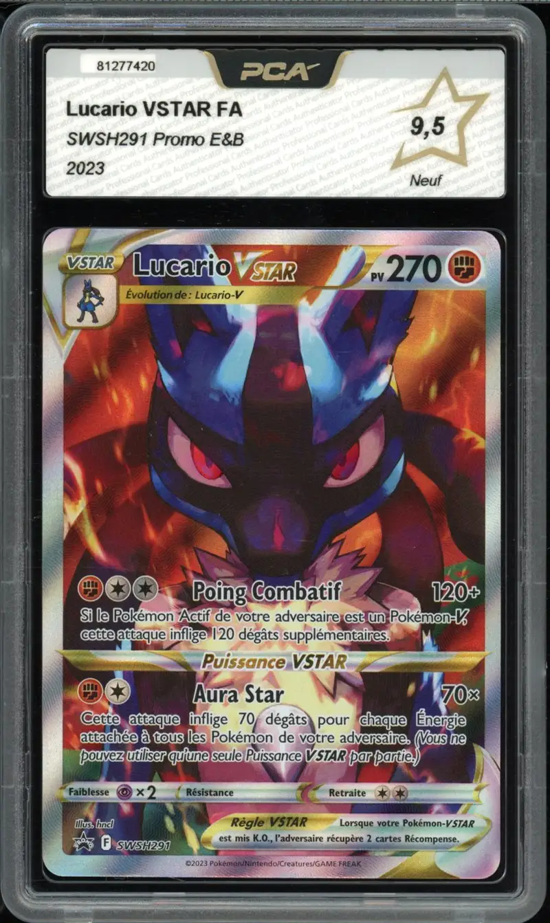 PCA 9.5 Lucario VStar