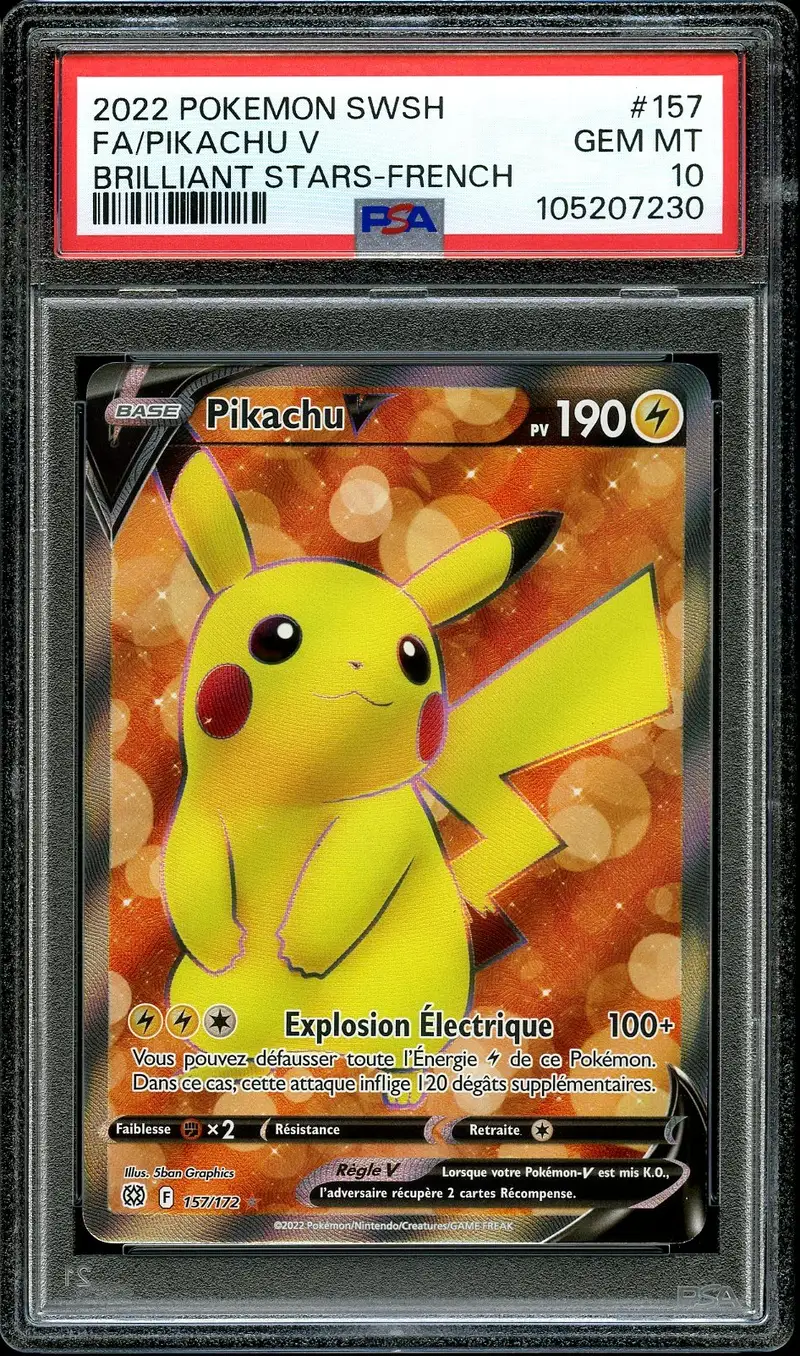 PSA 10 Pikachu V