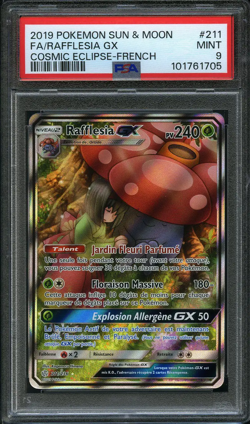 PSA 9 Rafflesia Gx