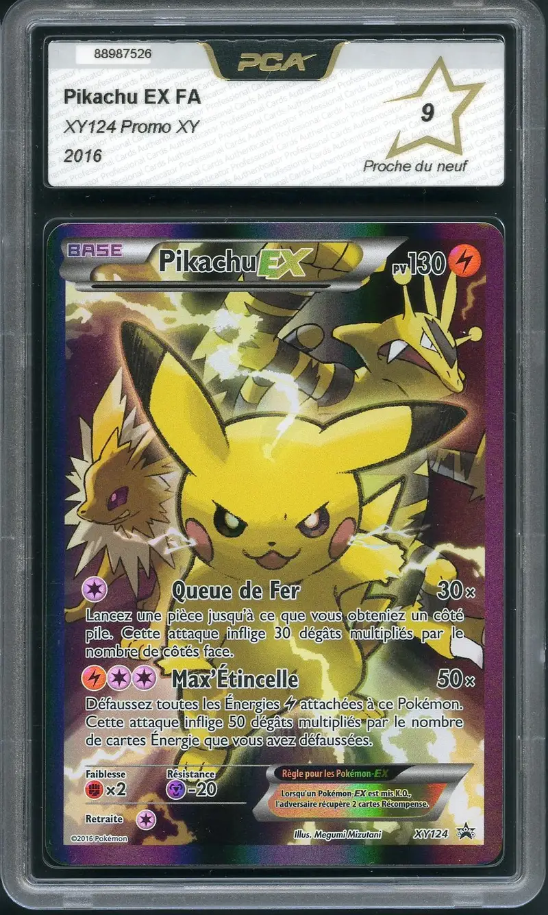 PCA 9 Pikachu Ex