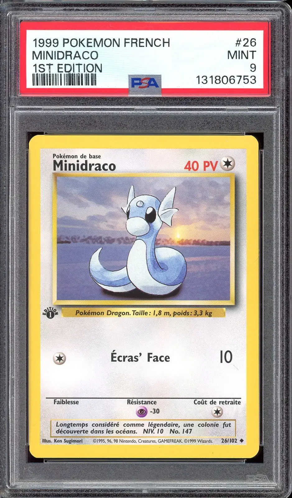 PSA 9 Minidraco