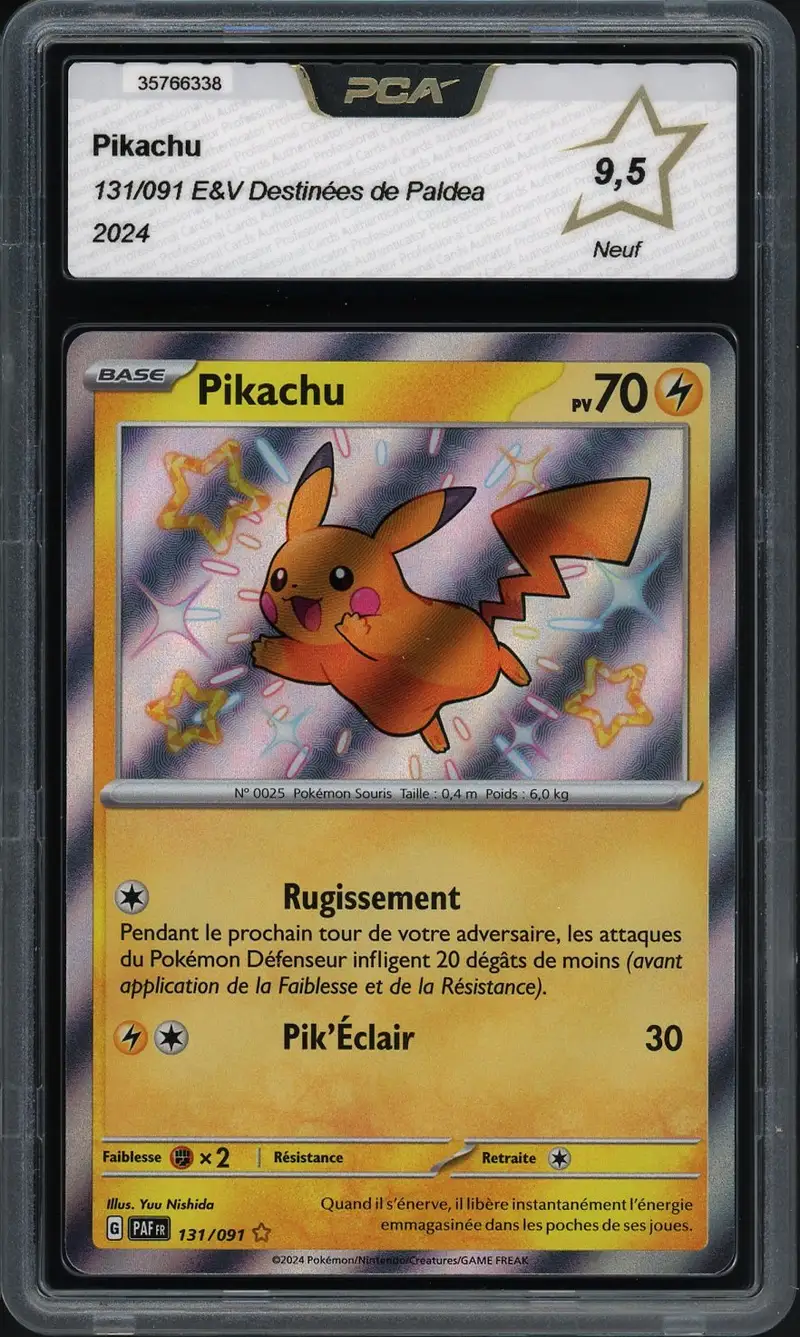 PCA 9.5 Pikachu Shiny
