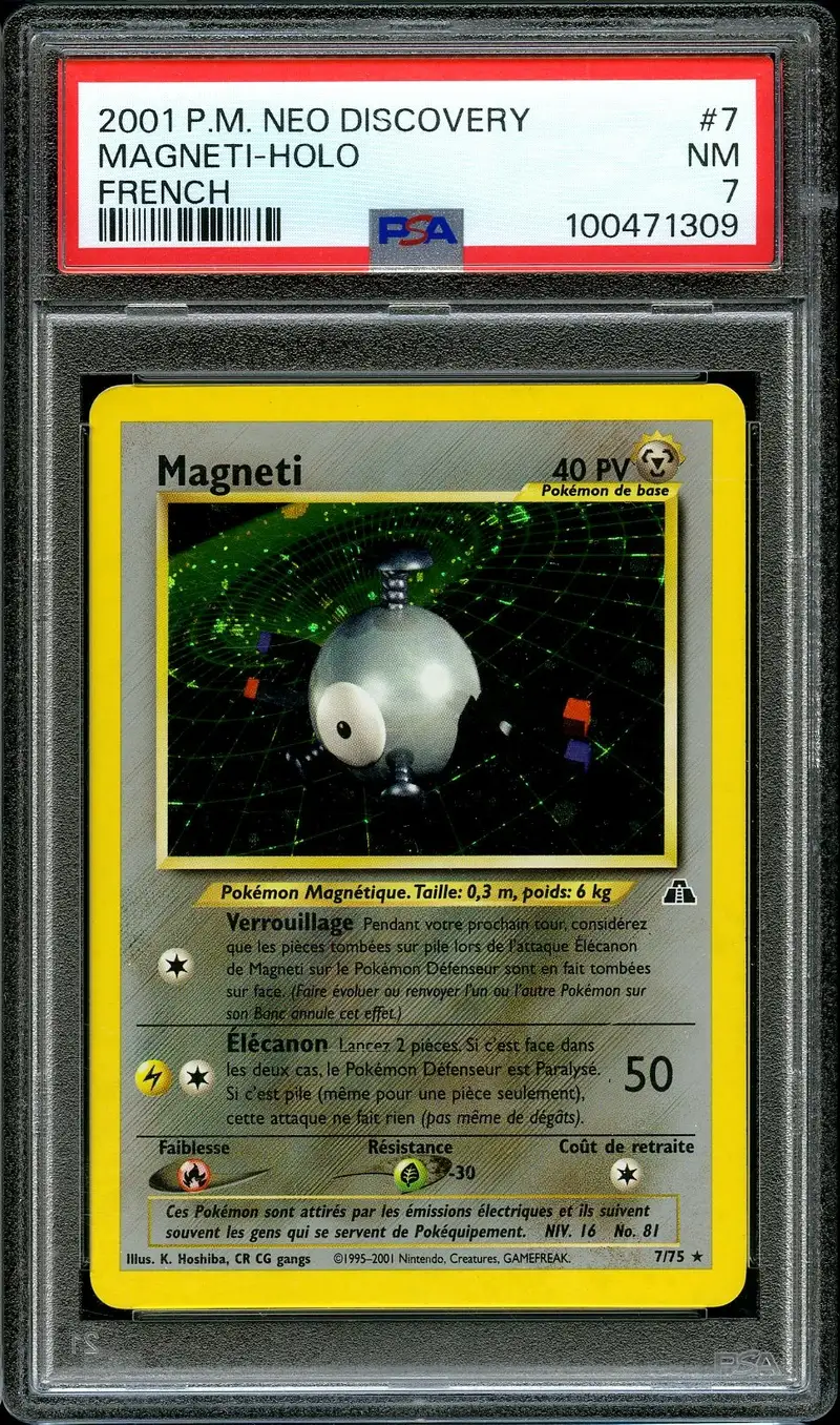 PSA 7 Magnéti Holo