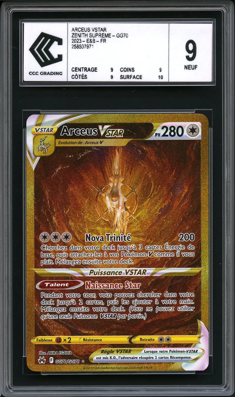 CCC 9 Arceus VStar Gold