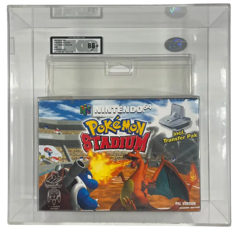 UKG 80+ Jeu Nintendo 64 Pokémon Stadium