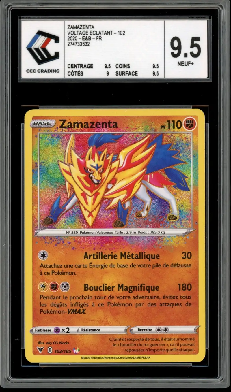 CCC 9.5 Zamazenta Holo