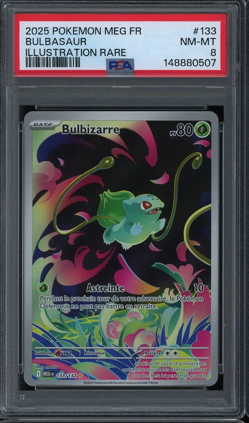 PSA 8 Bulbizarre