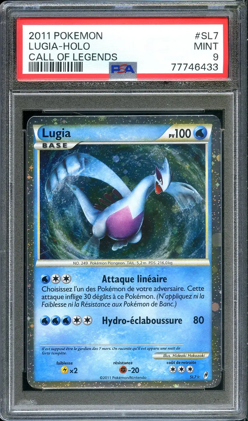 PSA 9 Lugia Holo