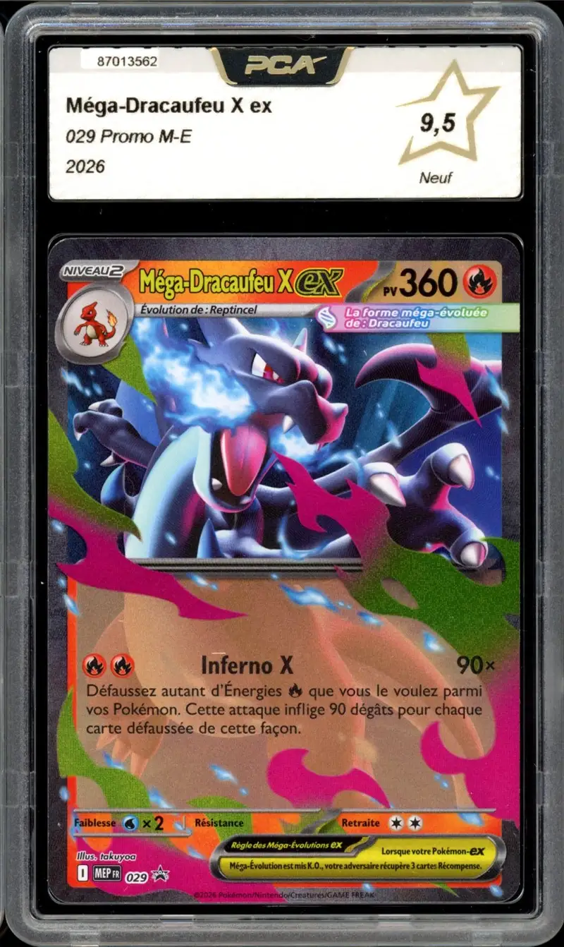 PCA 9.5 Méga-Dracaufeu X Ex