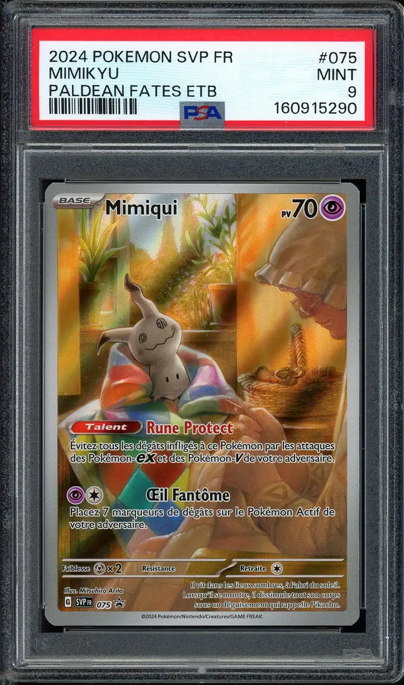 PSA 9 Mimiqui