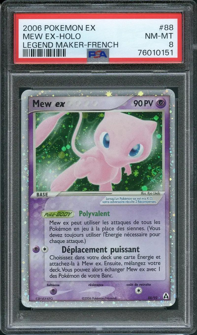 PSA 8 Mew Ex