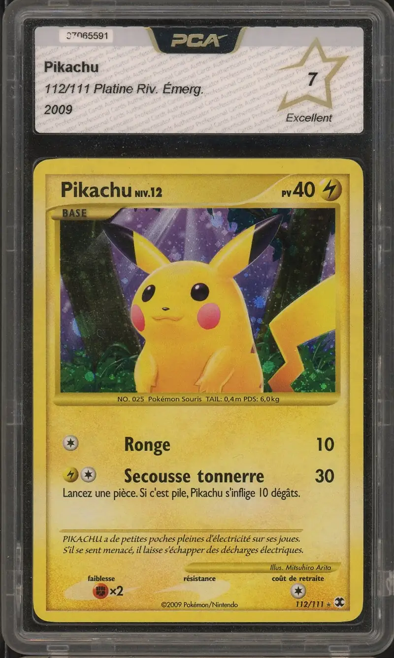 PCA 7 Pikachu Holo