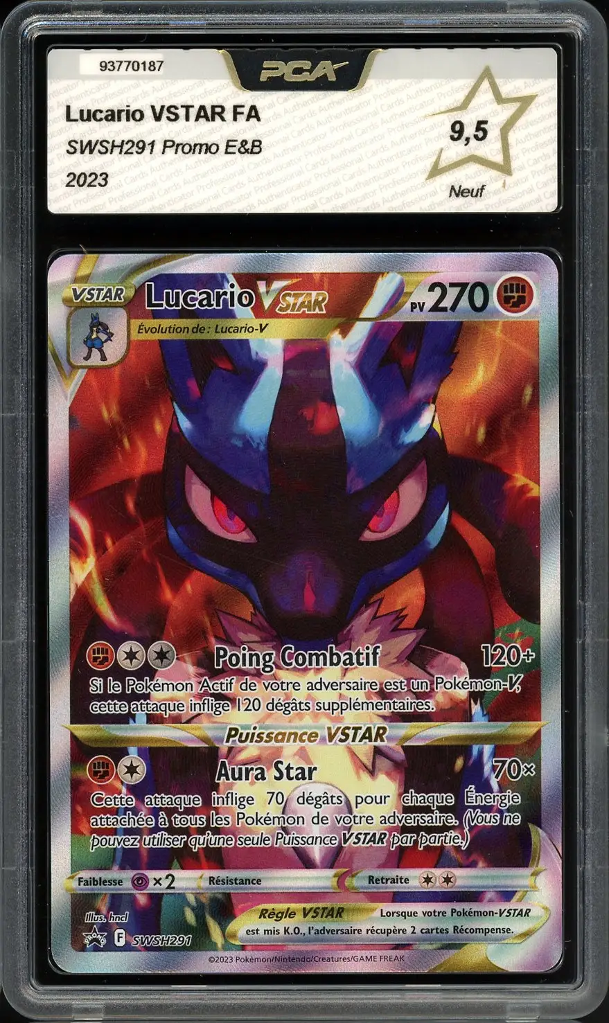 PCA 9.5 Lucario VStar