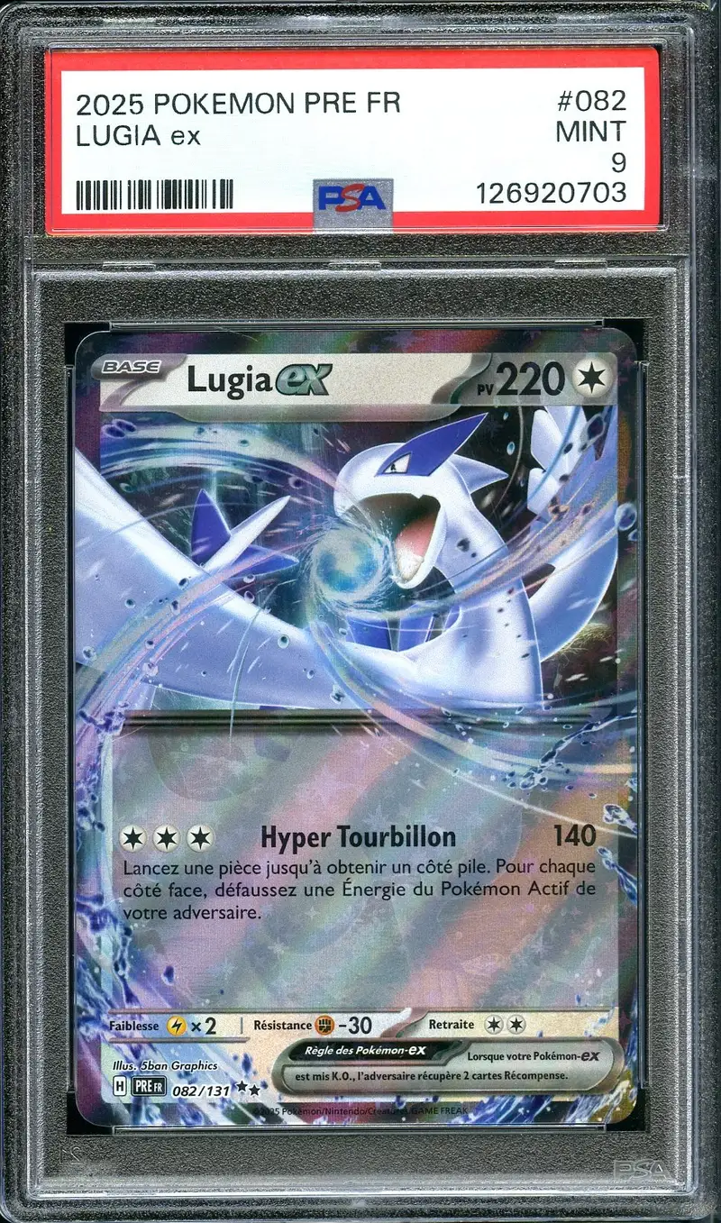 PSA 9 Lugia Ex