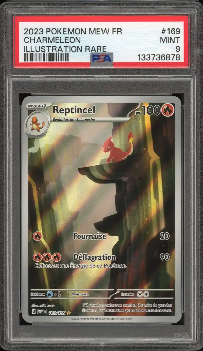 PSA 9 Reptincel
