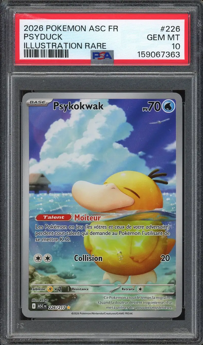 PSA 10 Psykokwak