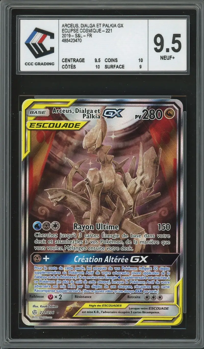 CCC 9.5 Arceus, Dialga et Palkia Gx