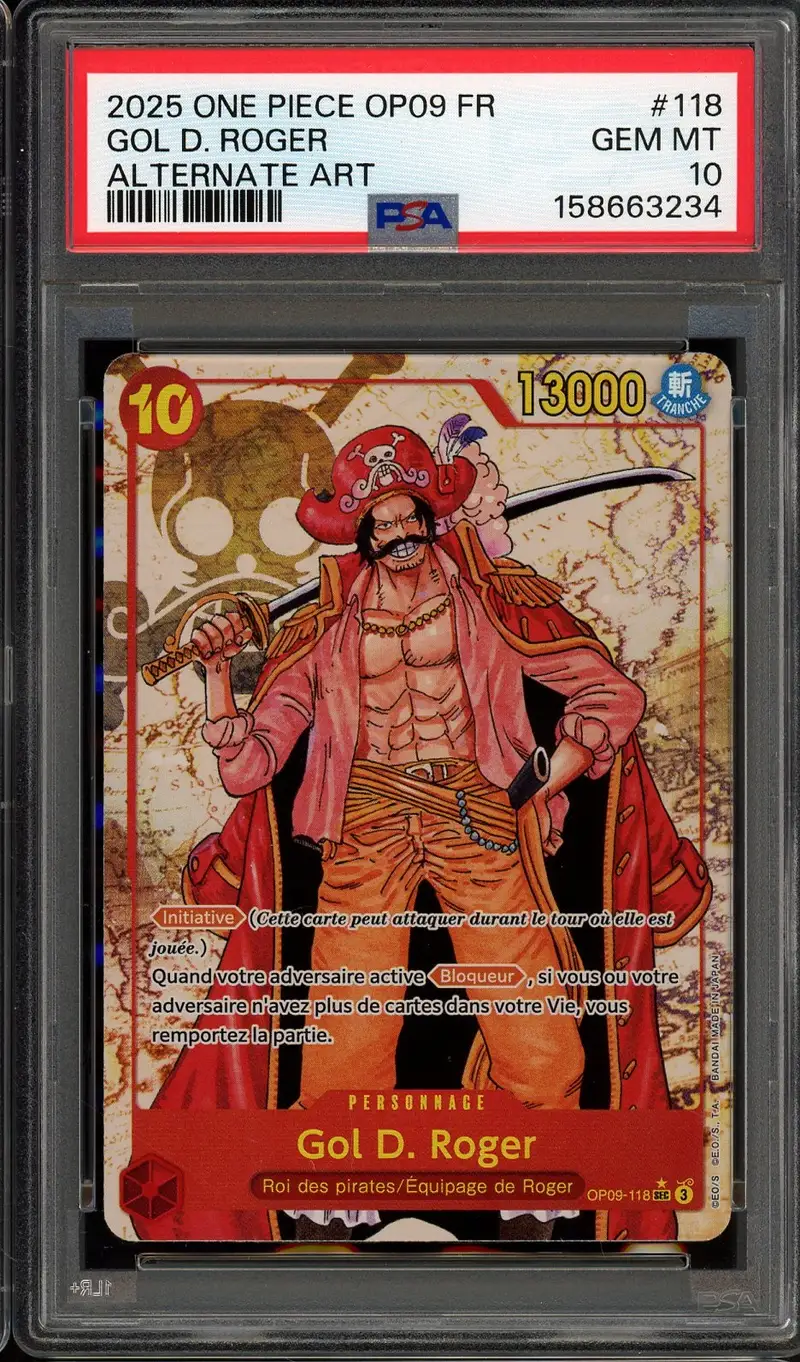 PSA 10 Gol D. Roger