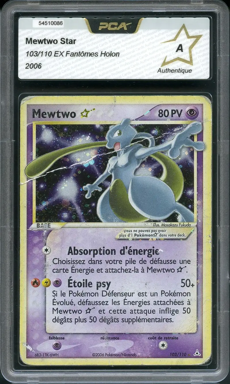 PCA A Mewtwo Gold Star