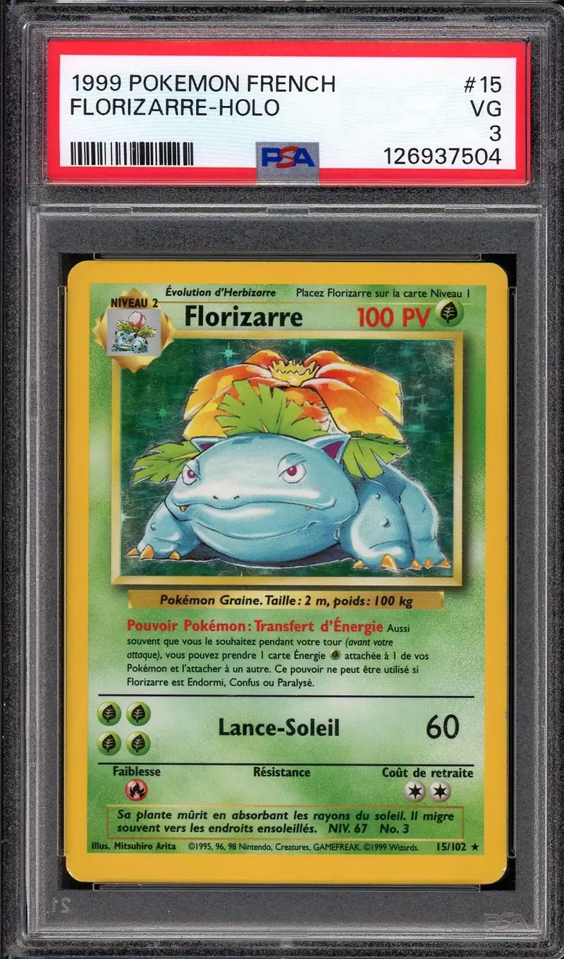 PSA 3 Florizarre Holo