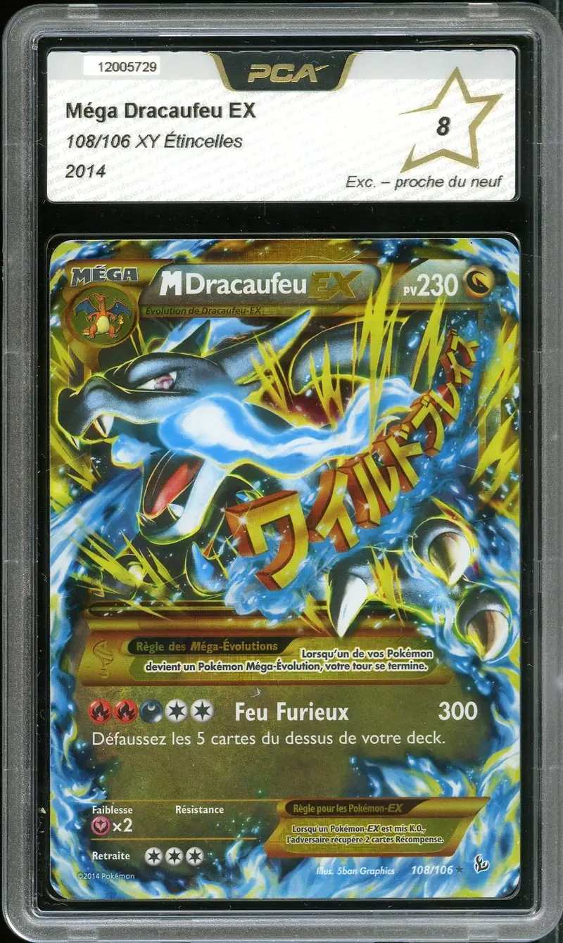 PCA 8 Méga Dracaufeu Ex
