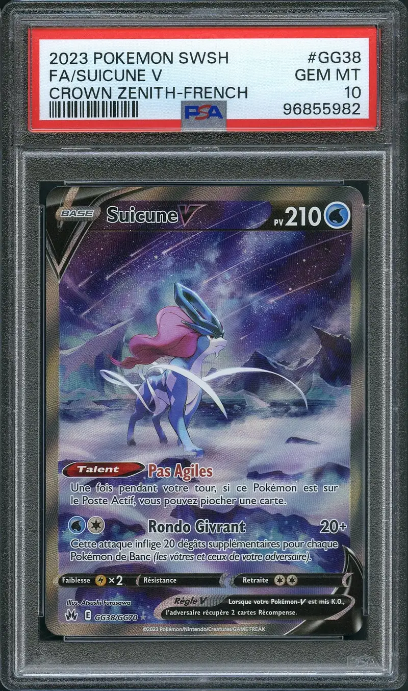 PSA 10 Suicune V