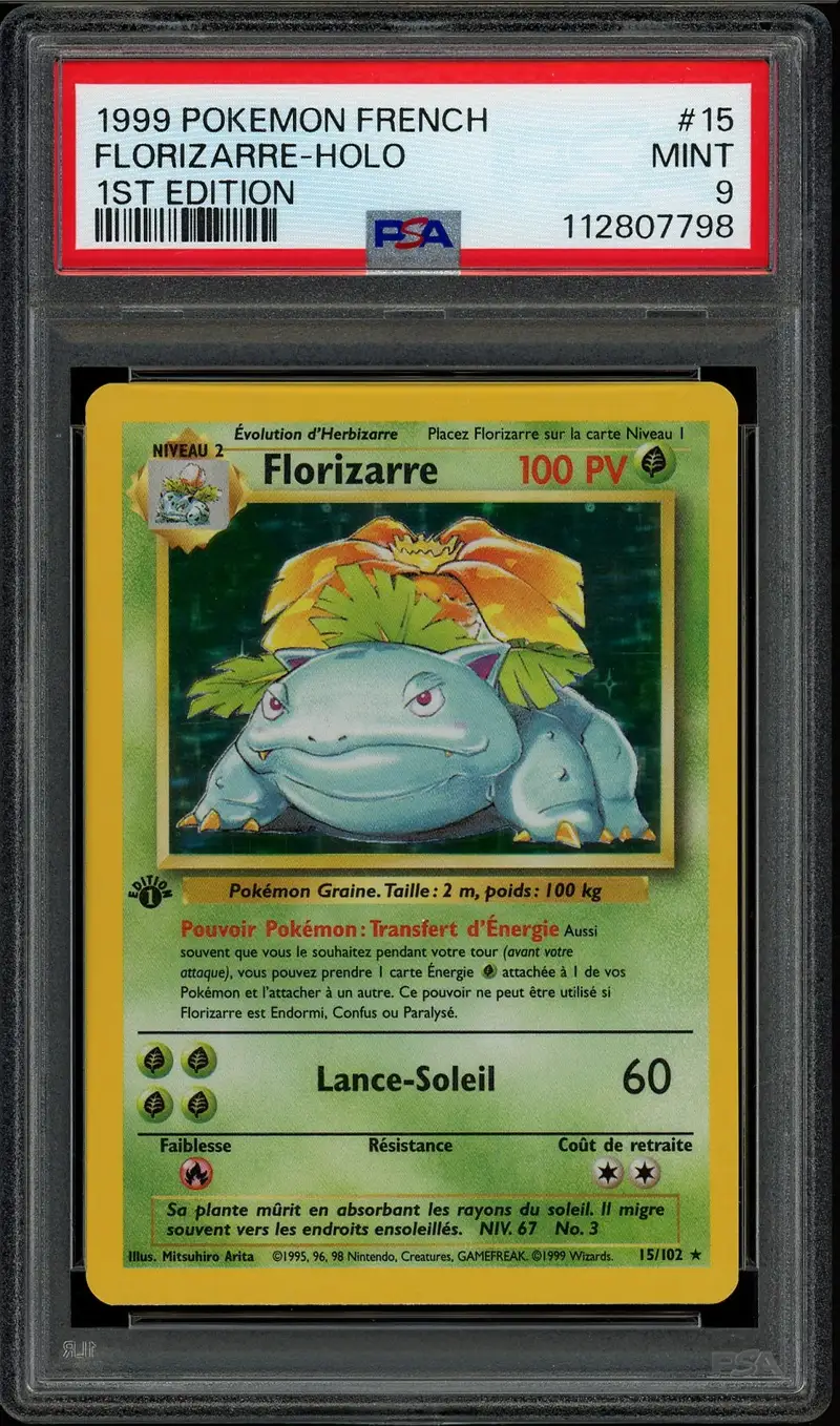 PSA 9 Florizarre Holo