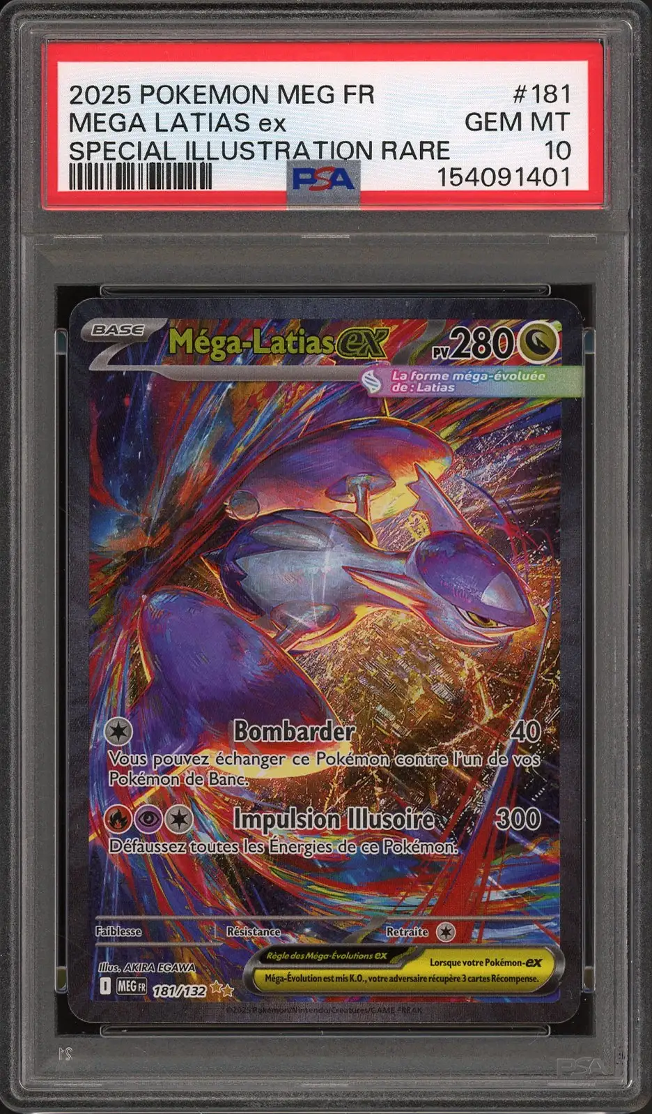 PSA 10 Méga-Latias Ex