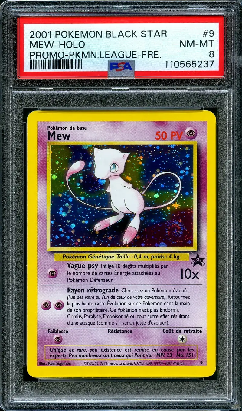 PSA 8 Mew Holo