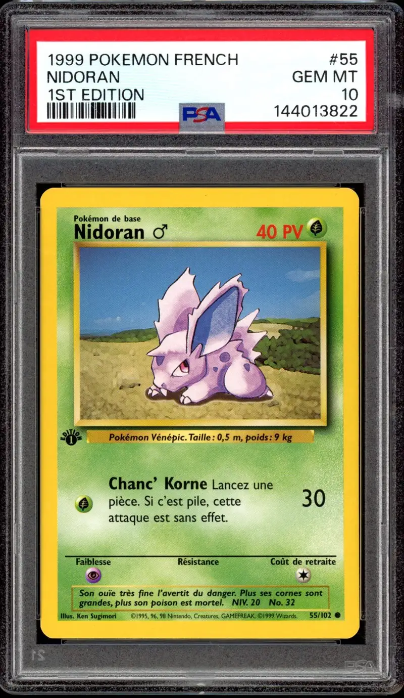 PSA 10 Nidoran
