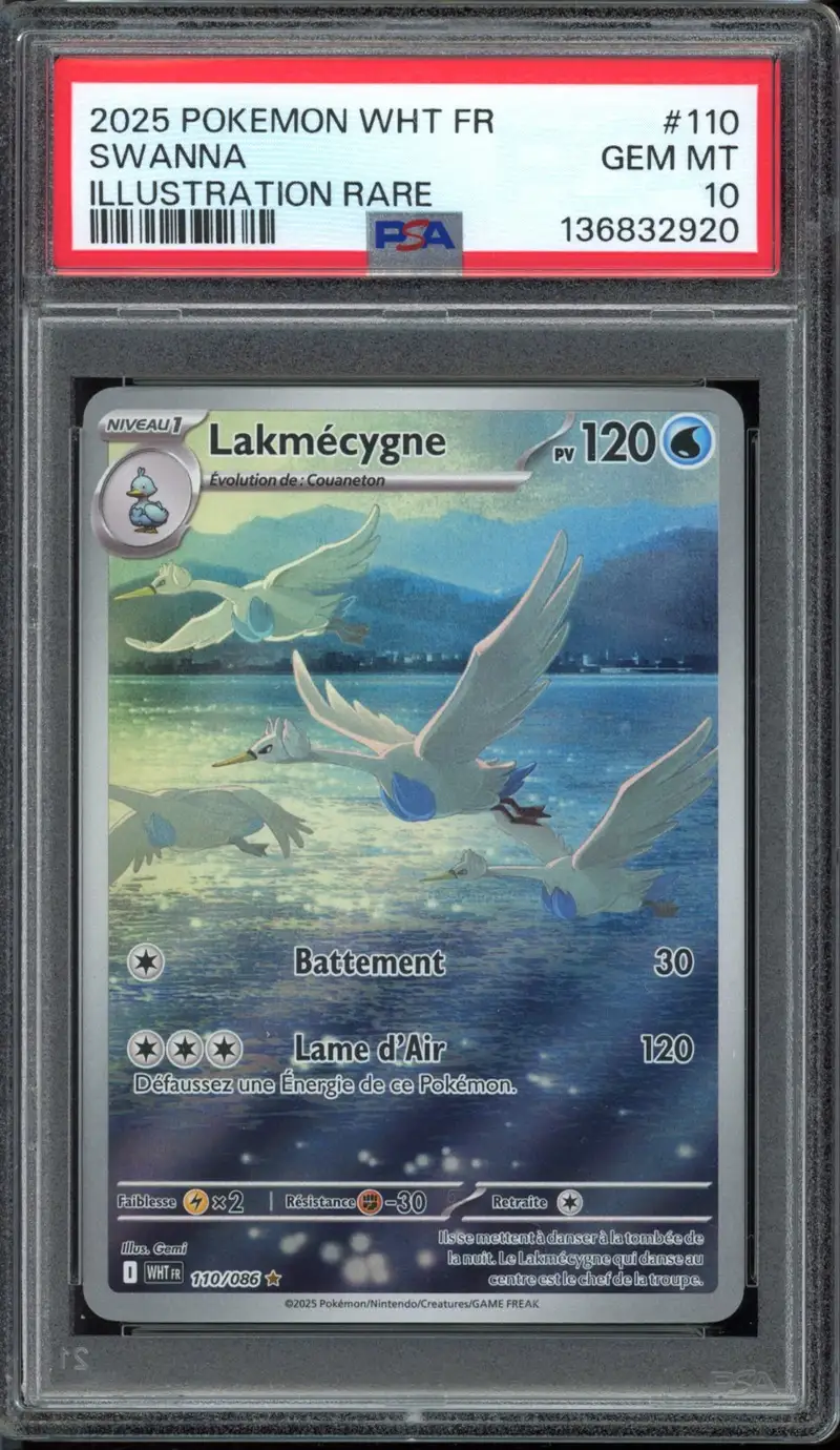 PSA 10 Lakmécygne