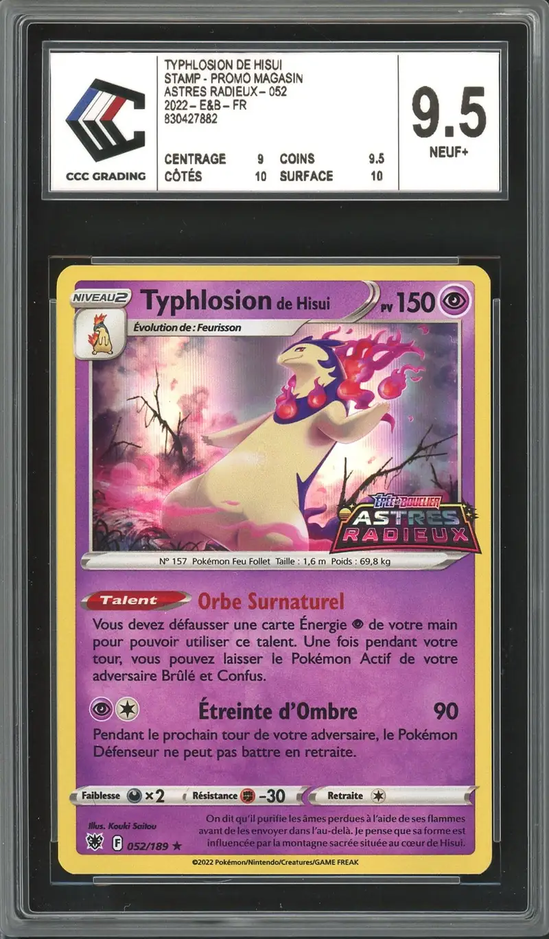 CCC 9.5 Typhlosion de Hisui Holo