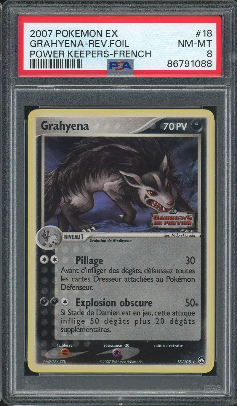 PSA 8 Grahyena Reverse