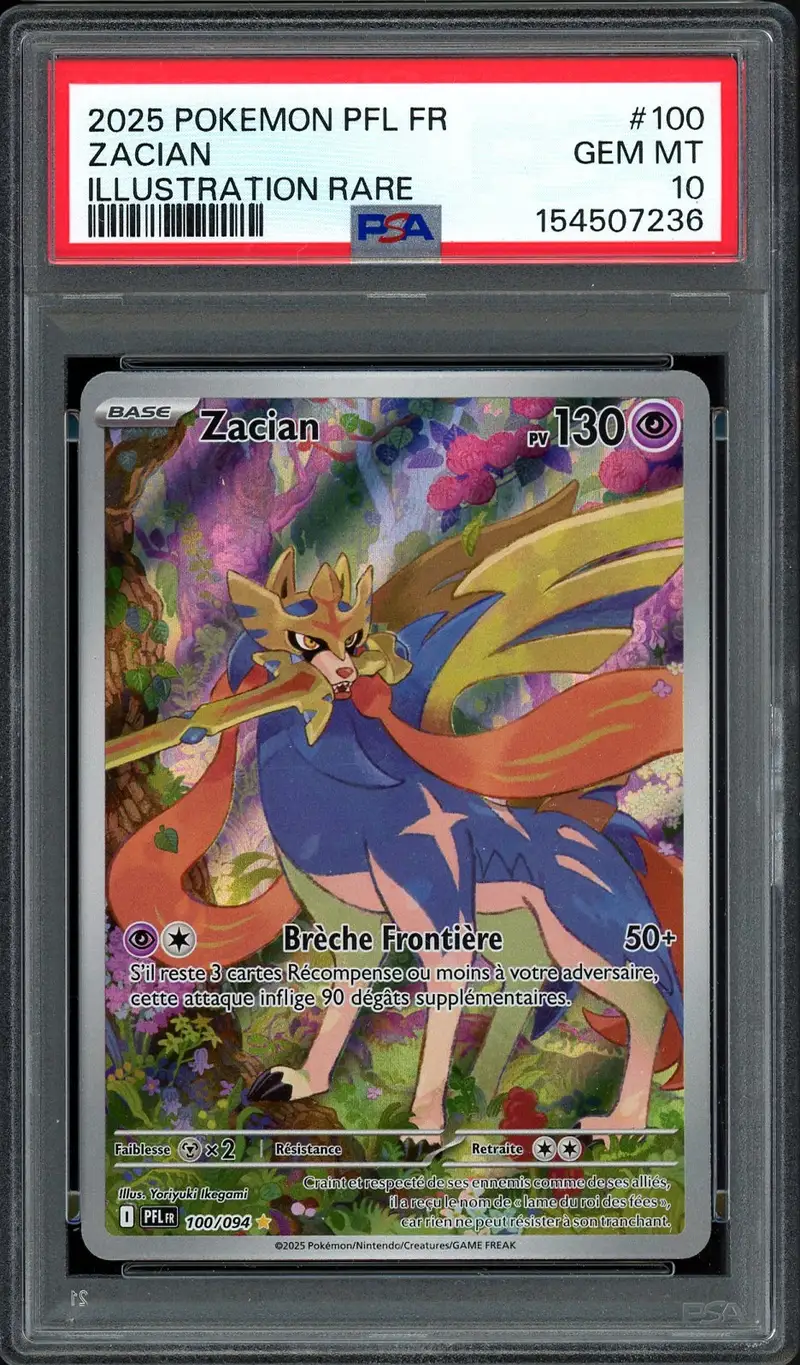 PSA 10 Zacian