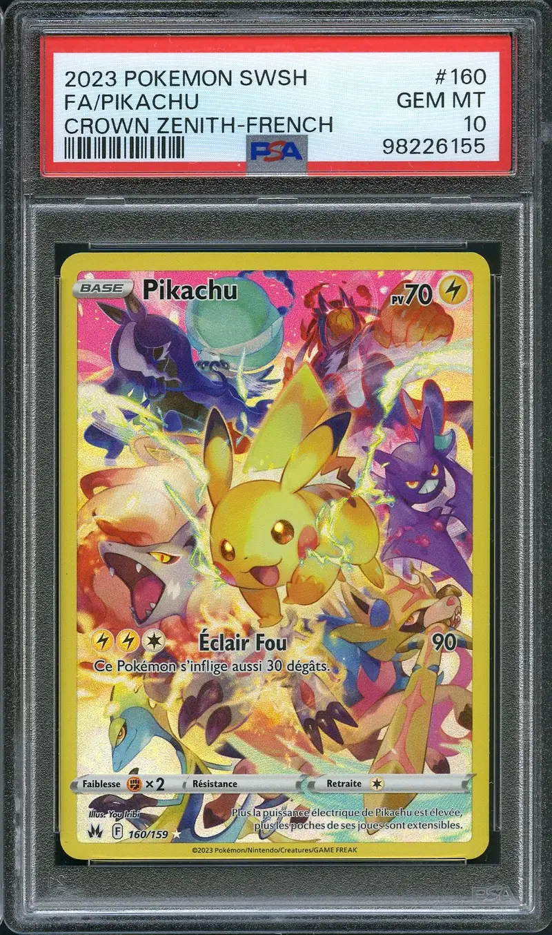 PSA 10 Pikachu