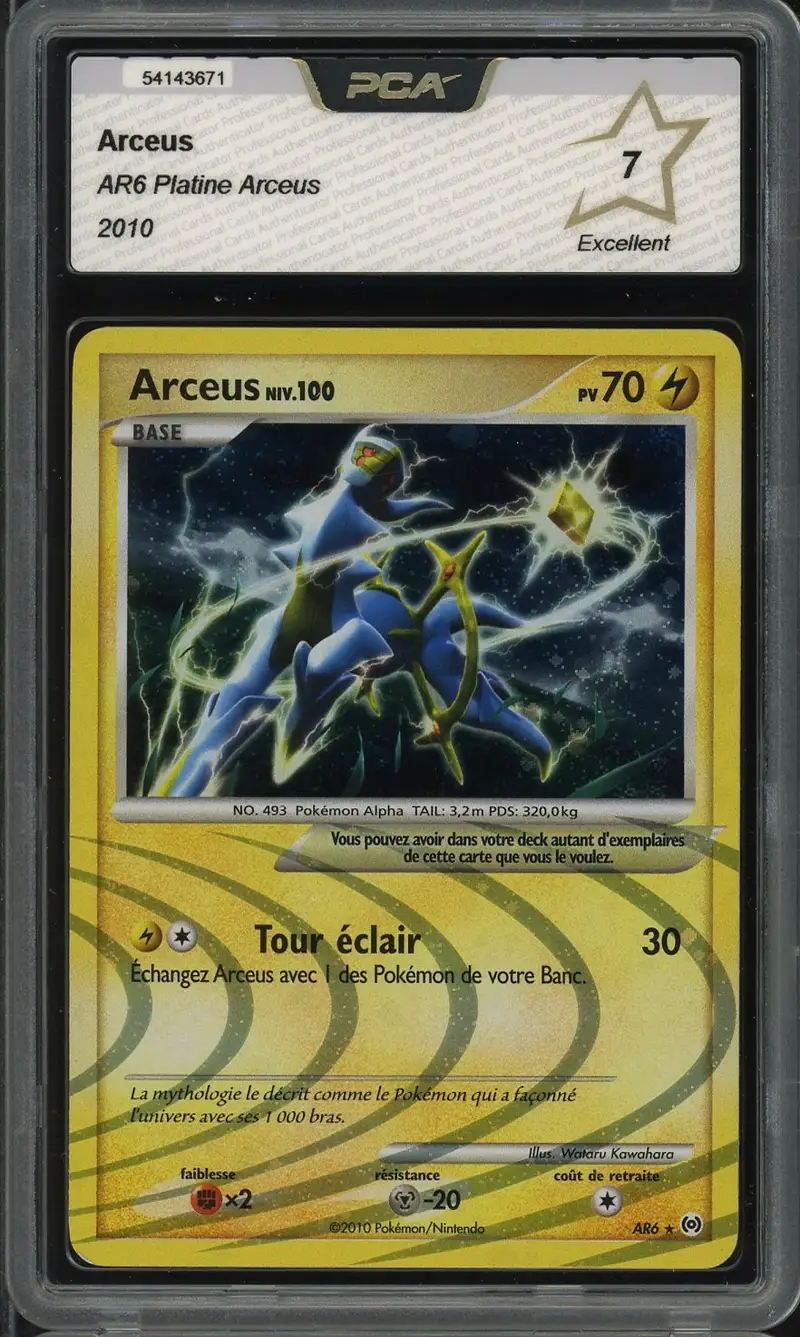 PCA 7 Arceus Holo