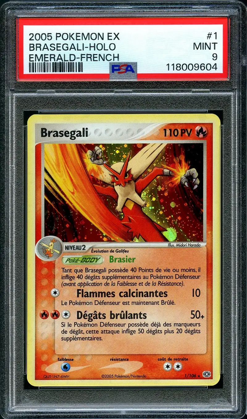 PSA 9 Brasegali Holo