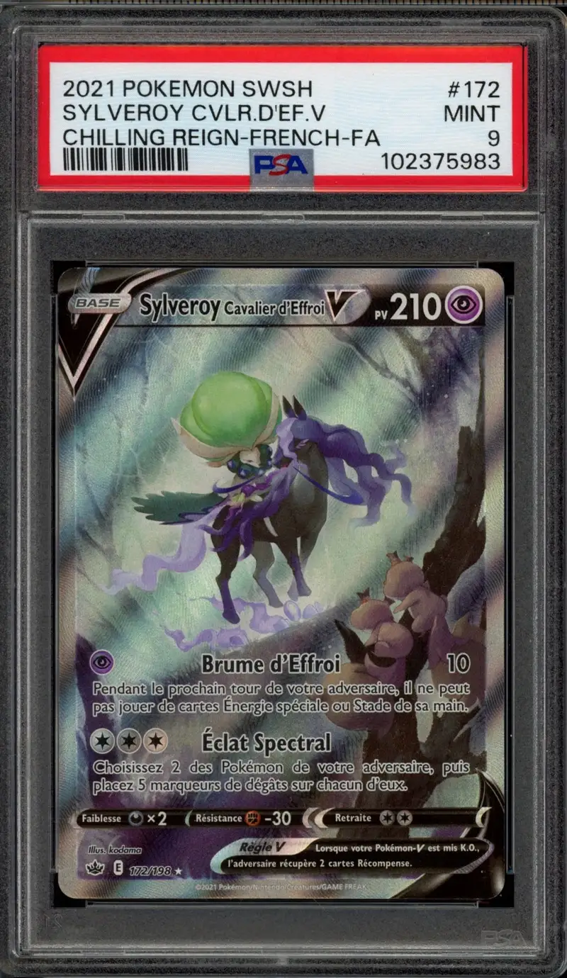PSA 9 Sylveroy Cavalier d'Effroi V