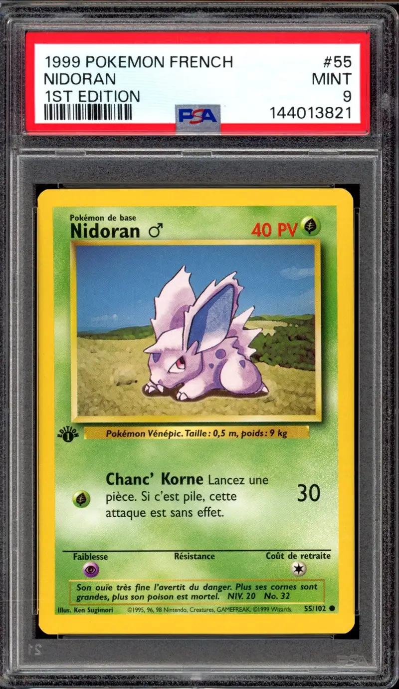 PSA 9 Nidoran