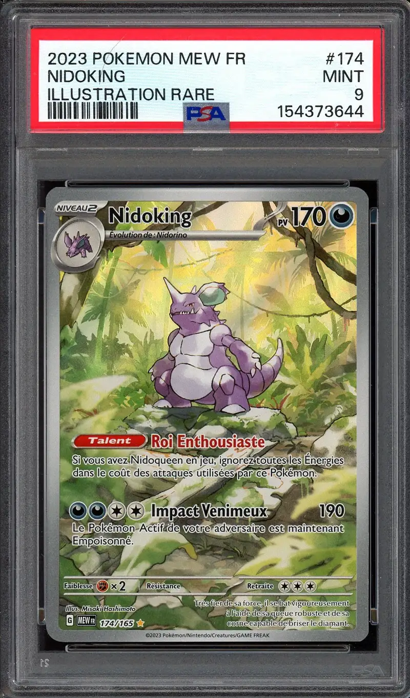 PSA 9 Nidoking