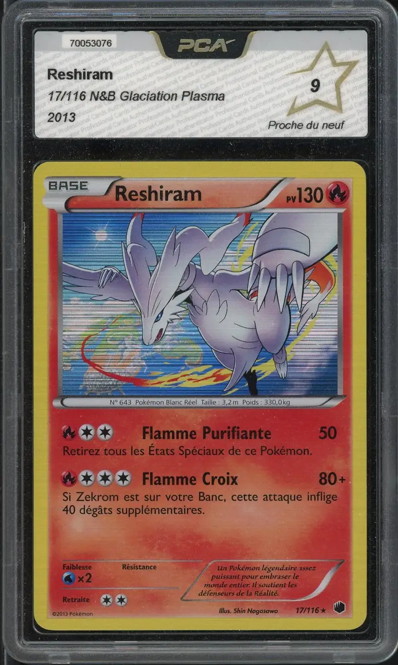 PCA 9 Reshiram Holo